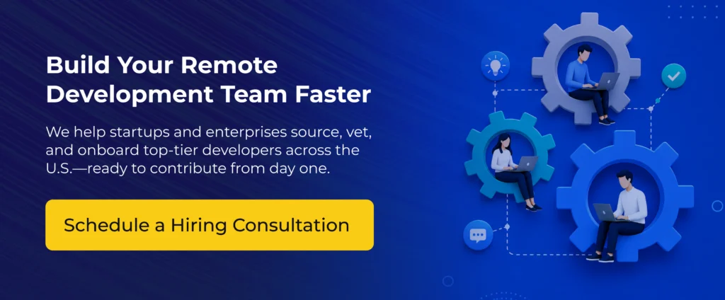 Build your remote development a team