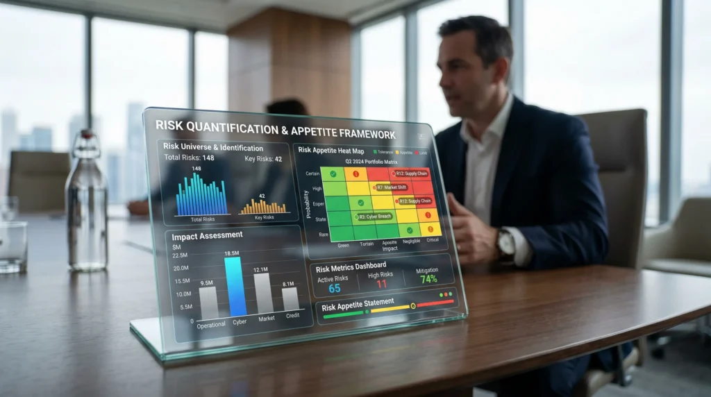 Risk Quantification & Appetite Framework